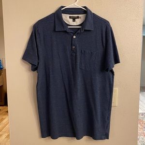 Banana Republic performance polo, size L, blue